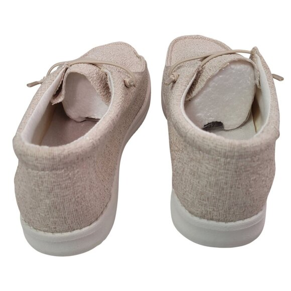 WHITIN Men's Wide Slip-On Loafers Ultra-Light Beige Casual Shoes Size 40 (8) - Picture 4 of 9